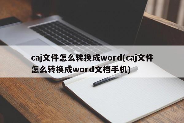 caj文件怎么转换成word(caj文件怎么转换成word文档手机)