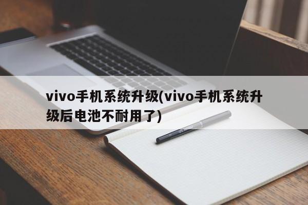 vivo手机系统升级(vivo手机系统升级后电池不耐用了)